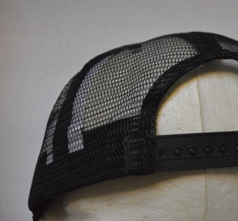 Čepice trucker HL GHETTO - Logo black/white