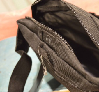 Ledvinka ZLE! Hip organizer Bag - Black/caramel