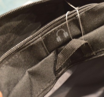 Ledvinka ZLE! Hip organizer Bag - Black/caramel