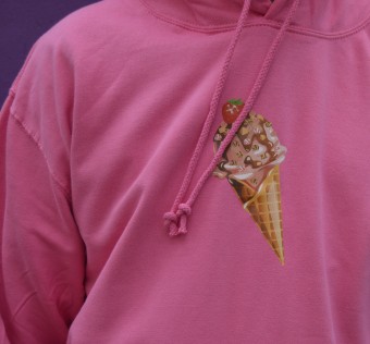 Mikina ZLE! - ICE Cream (Candyfloss Pink)