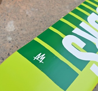 Deska Ambassadors STRIPES Lime '22