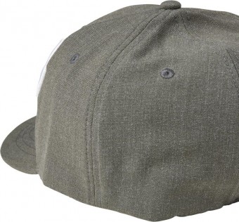 Pánská kšiltovka Fox Clouded Flexfit 2.0 Hat Grey/White