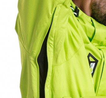 Pánská SNB & SKI bunda Meatfly Dodge Premium, Lime