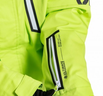 Pánská SNB & SKI bunda Meatfly Dodge Premium, Lime