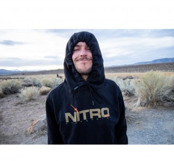 Nitro mikina 1990 PO Hoodie Sweat black