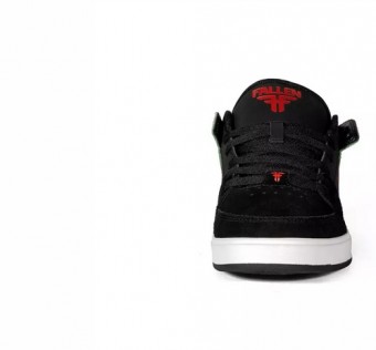 Boty FALLEN - Trooper True Fit Black Lime Red (Chris Cole) 