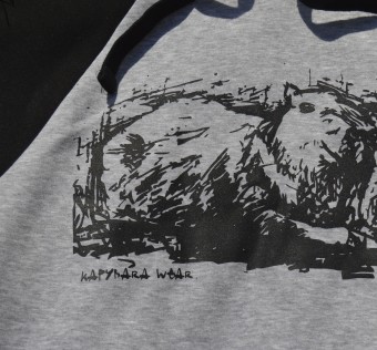 Dětská mikina Kapybara wear – Sketch renglan