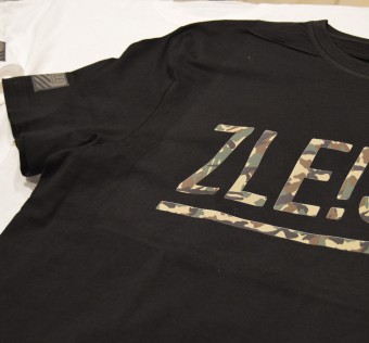 Tričko ZLE! - SB woodland black