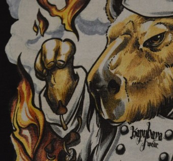 Tričko Kapybara wear - Chef white