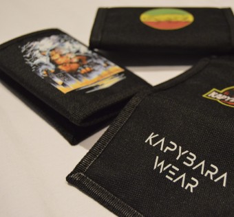 Peněženka Kapybara wear – Jurasic (black)