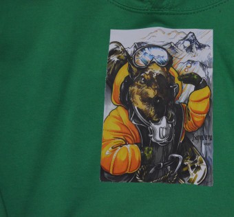 Dětská mikina Kapybara wear – SNB Guide (green)