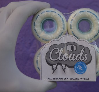 Kolečka RICTA - 54mm Clouds White 78a