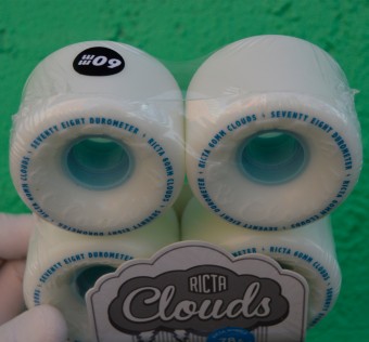 Skate kolečka RICTA - 60mm Clouds White 78a