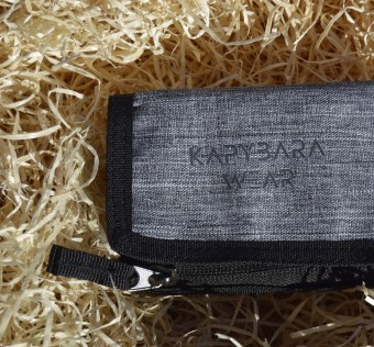 Peněženka Kapybara wear – MARY (grey melange)